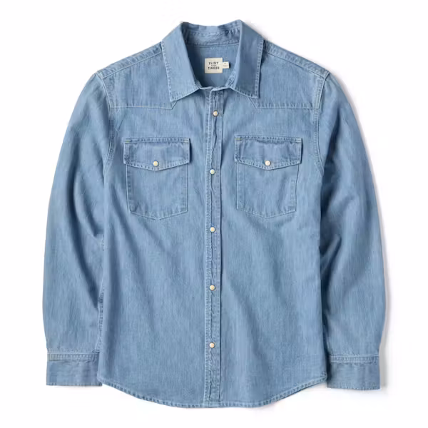 Bone Button Western Shirt
