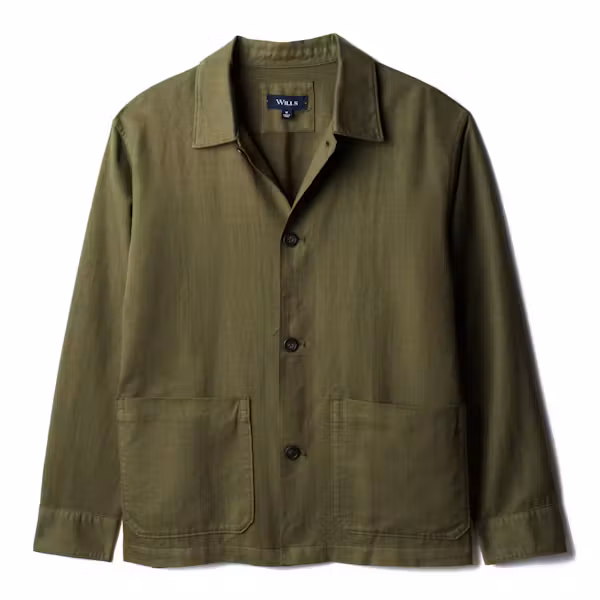 Cotton-Linen Chore Jacket