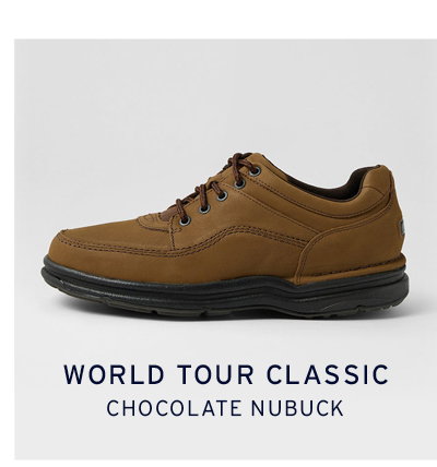 WORLD TOUR CLASSIC CHOCOLATE NUBUCK