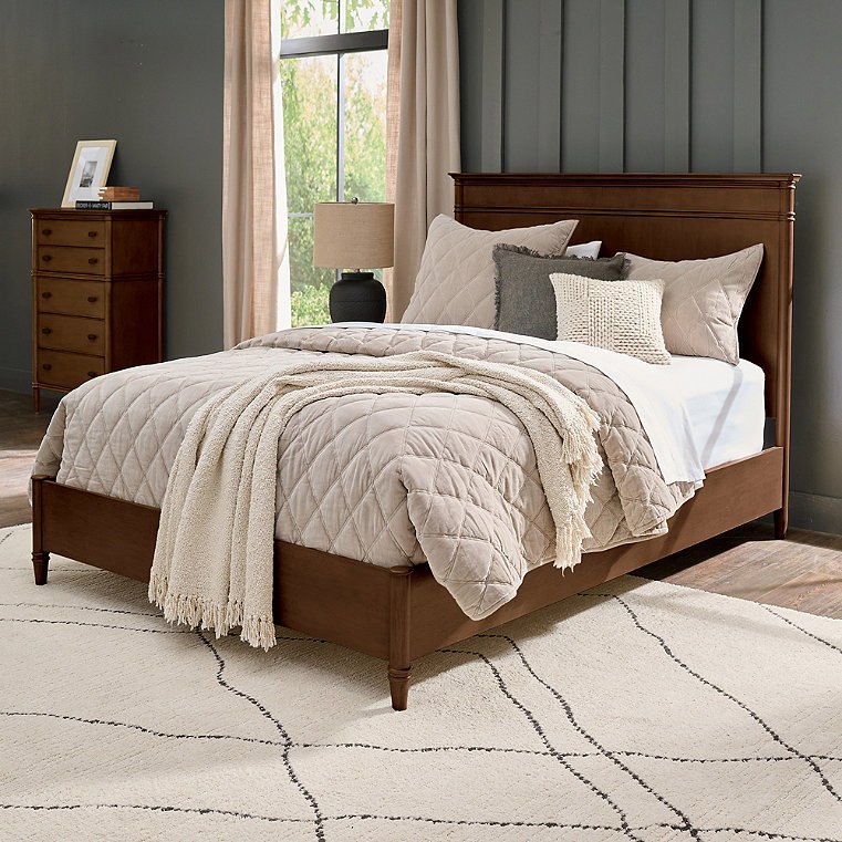 Dakota Wood Platform Bed