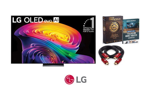 77 Inch OLED evo AI C6H 4K Smart webOS TV (2026) w/ 1 YR Warranty Bundle