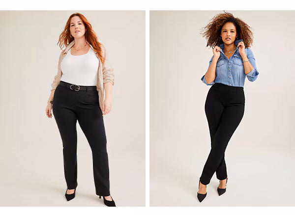 Models wearing maurices clothing.