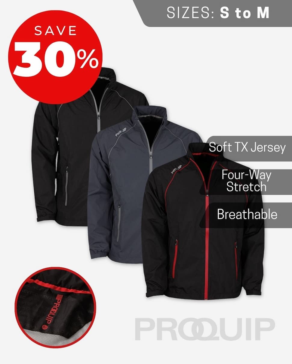 Proquip Mens Nevtec Lightweight Waterproof Golf Jacket