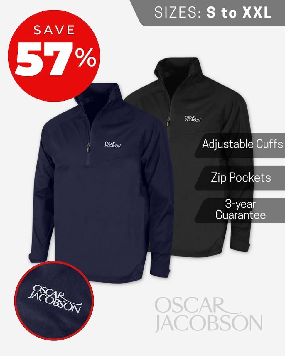Oscar Jacobson Mens Eastwood Lightweight Waterproof Jacket