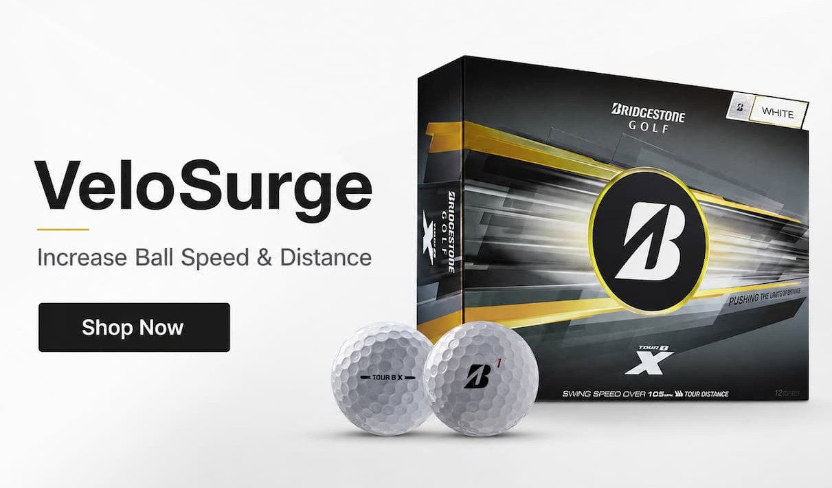 Bridgestone Mens Tour B X VeloSurge Reactiv iQ Control Golf Balls