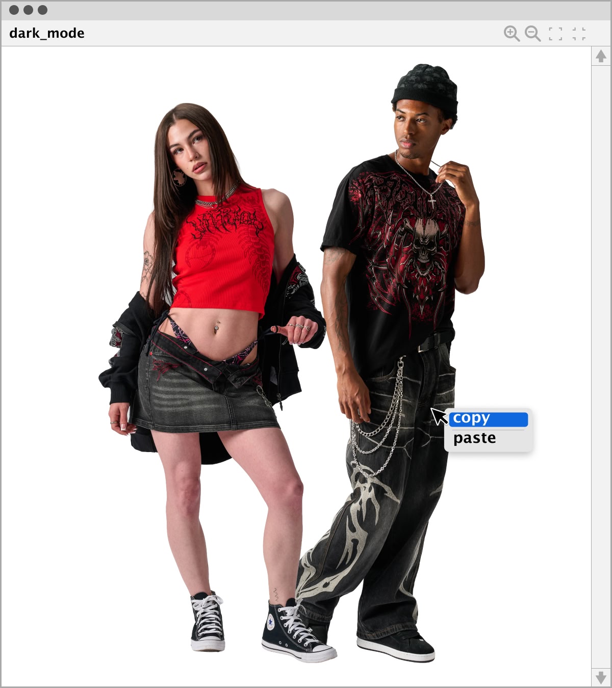 Stay in Dark Mode, with beanies, flannels, necklaces and more