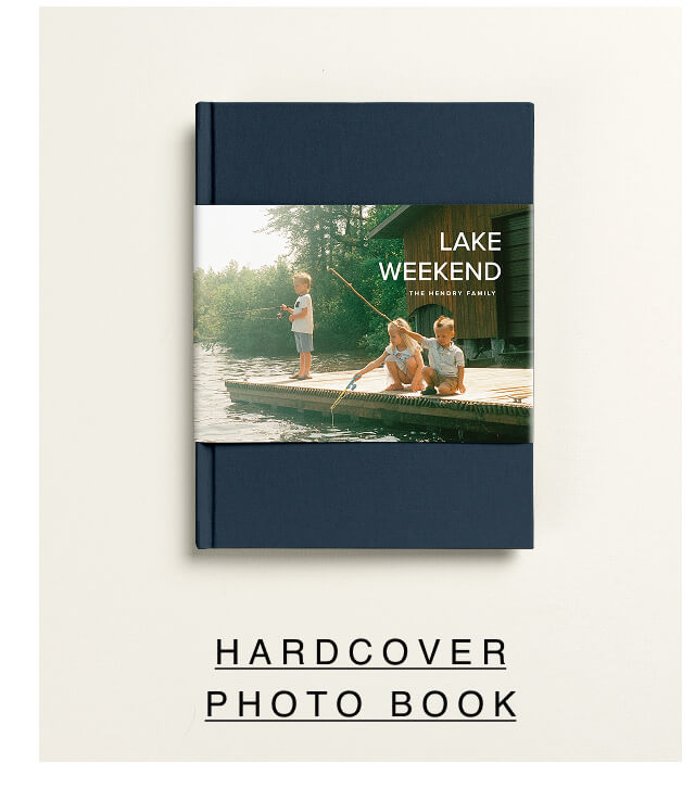 Hardcover photo book