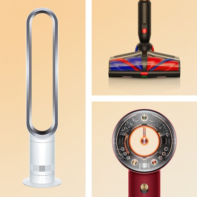 A range of Dyson machines and devices.
