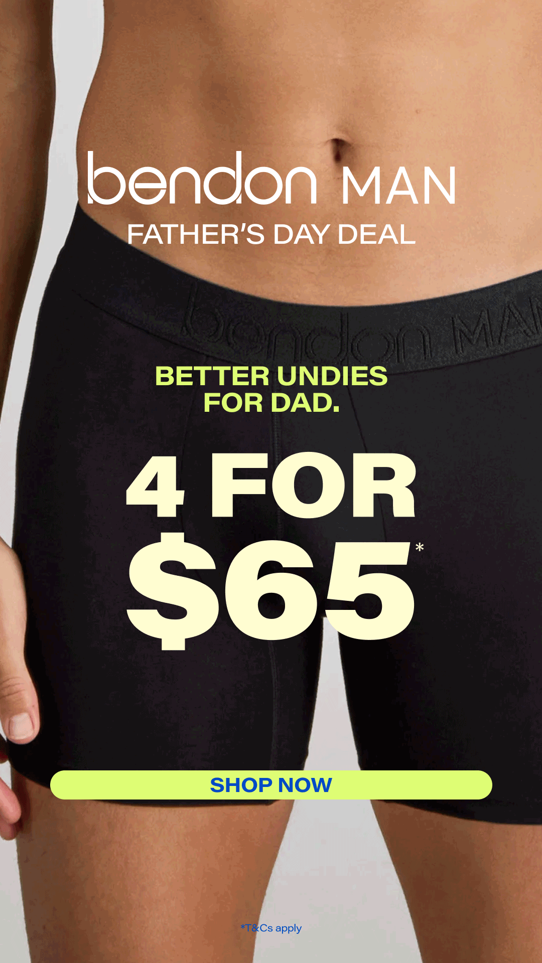 4 for $65 Men's Briefs