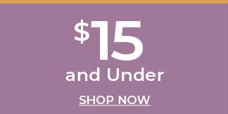 $15 and Under