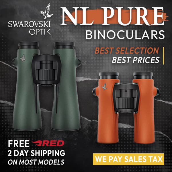 Swarovski - NL Pure Binoculars - Free Red 2-day Shipping on most models - We Pay Sales Tax