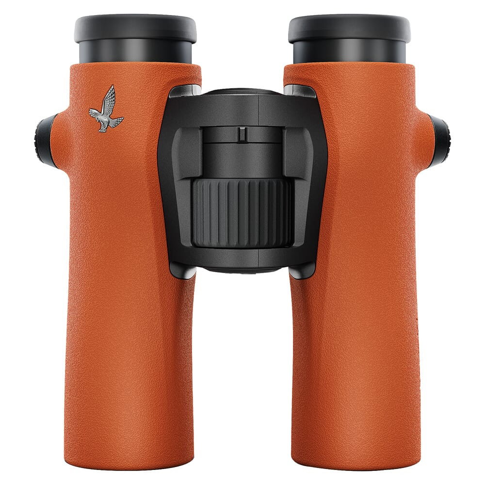 Image of Swarovski NL Pure 10x32 Burnt Orange Binoculars w/Sidebag, Strap, Eyepiece, Lens Cover, & Cleaning Kit