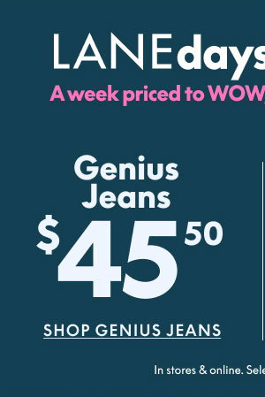 Genius Jeans $45.50