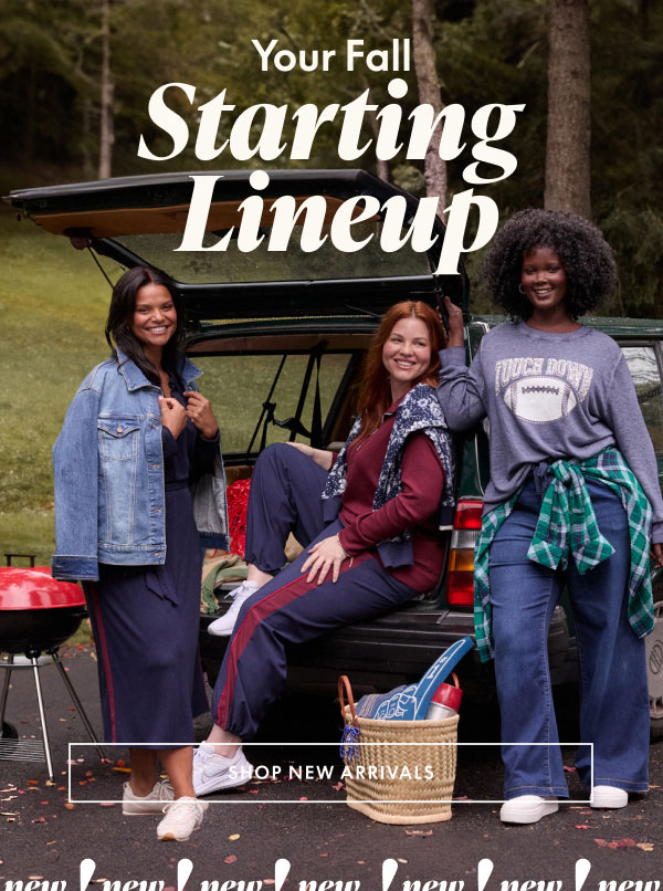 Your Fall starting lineup