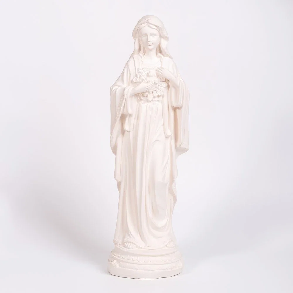 Immaculate Heart Statue - White