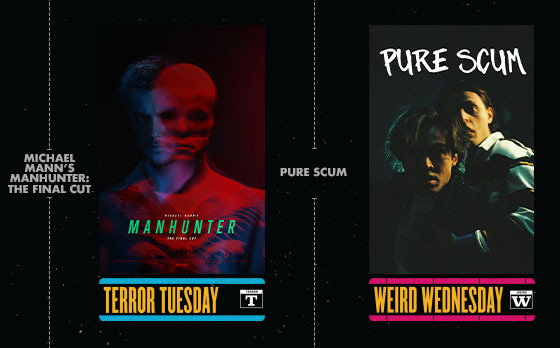TERROR TUESDAY + WEIRD WEDNESDAY LIVEN UP YOUR WEEKDAYS