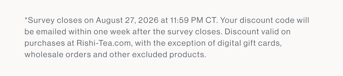 Take The Survey