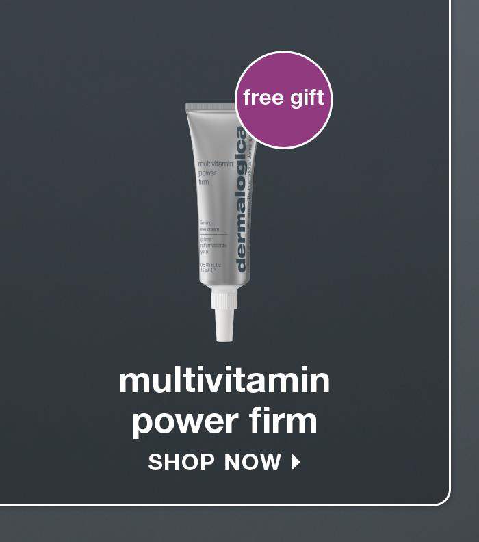 for loss of firmness use: multivitamin power firm eye cream