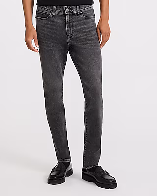 Skinny Faded Black Wash Jeans