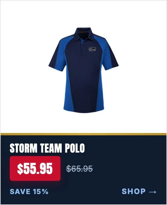 Storm Mens Colorblock Snag Protection bowling polo