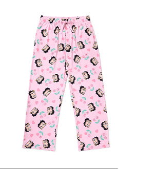 Betty Boop Cherry Heart Print Lounge Pants