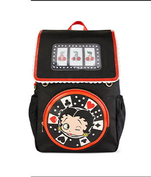 Betty Boop x Whatever! Makes You Happy Casino Backpack