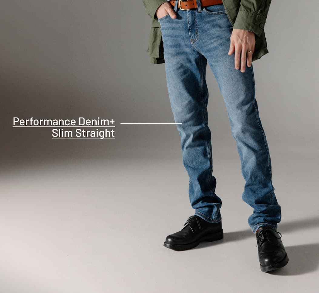 Performance Denim+ Slim Straight