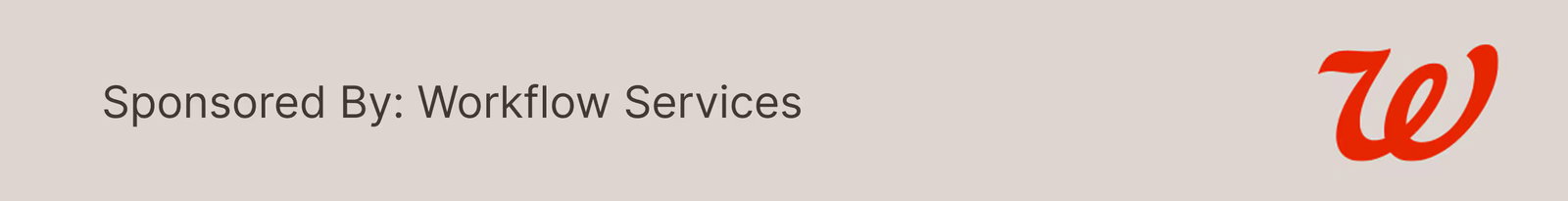 Sponsored By: Workflow Services