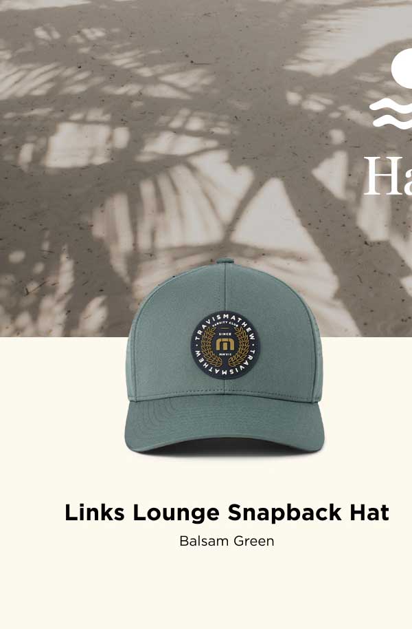 Links Lounge Snapback Hat