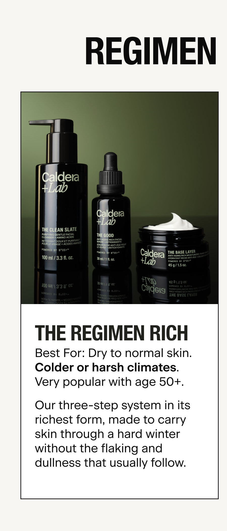 THE REGIMEN RICH
