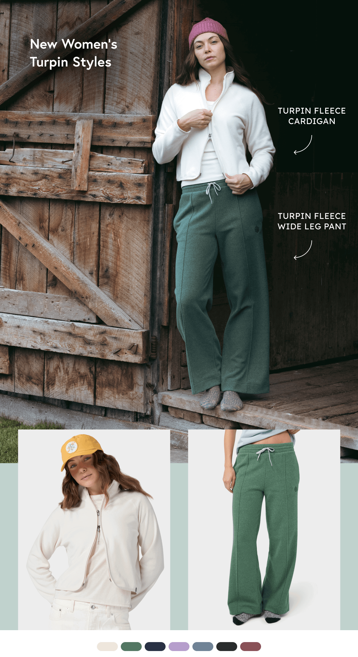 Women's Turpin Fleece Styles