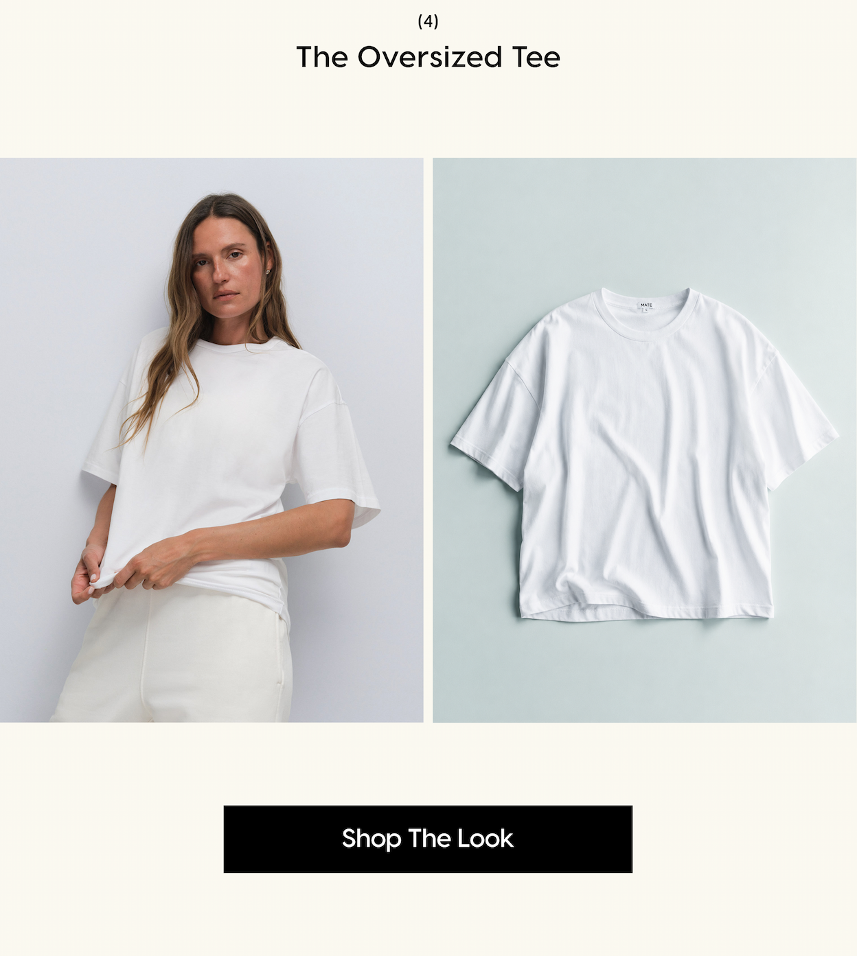 (4) The Oversized Tee. Shop The Look.