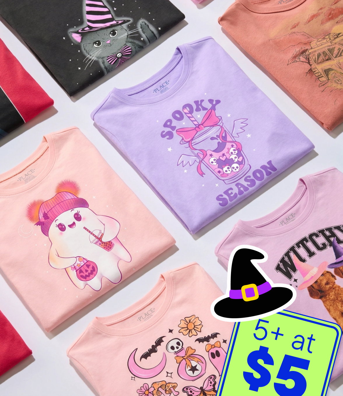 Graphic Tees 5+ for $5 each