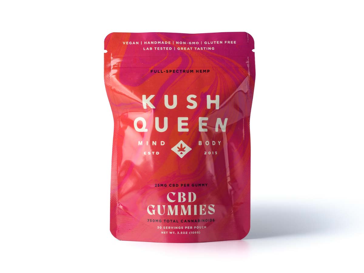 Kush Queen THC Gummies, Strawberry