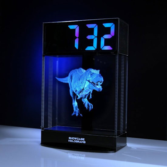 The Holographic Digital Clock