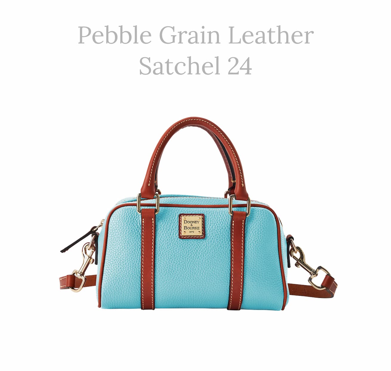Pebble Grain Satchel 24