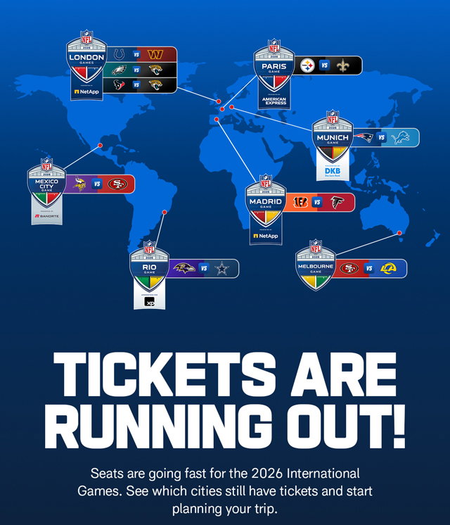 Tickets Are Running Out