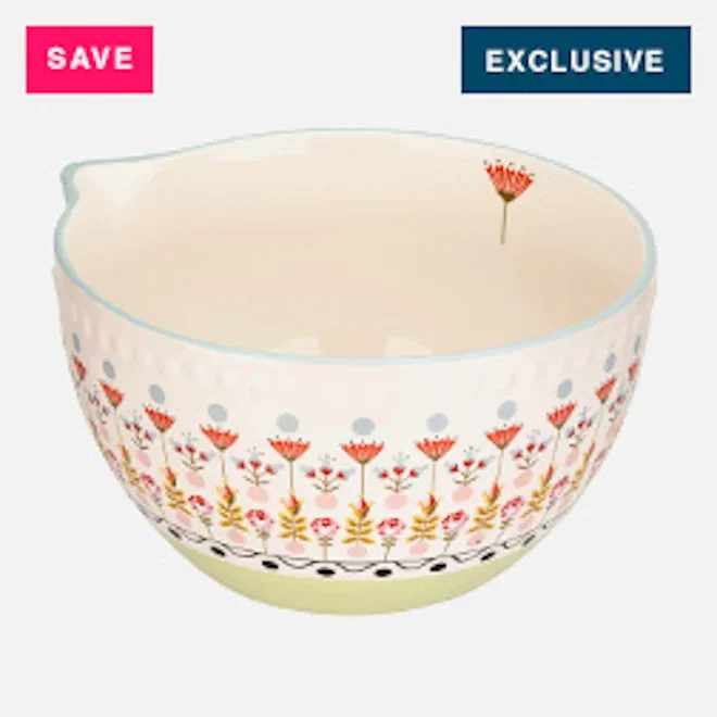 Cath Kidston Painted Table Mixing Bowl, 3L