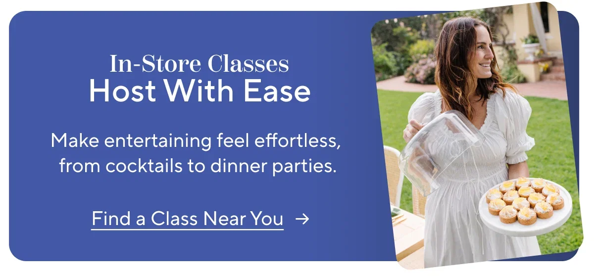 In-Store Classes: Host With Ease