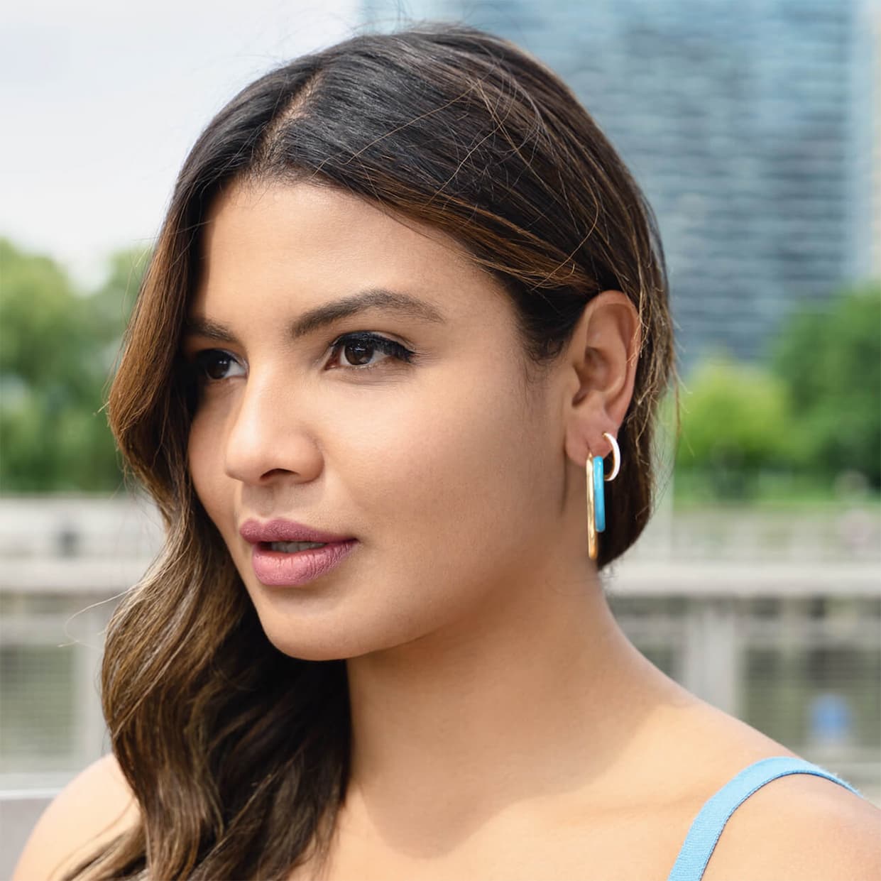 OVAL HOOPS