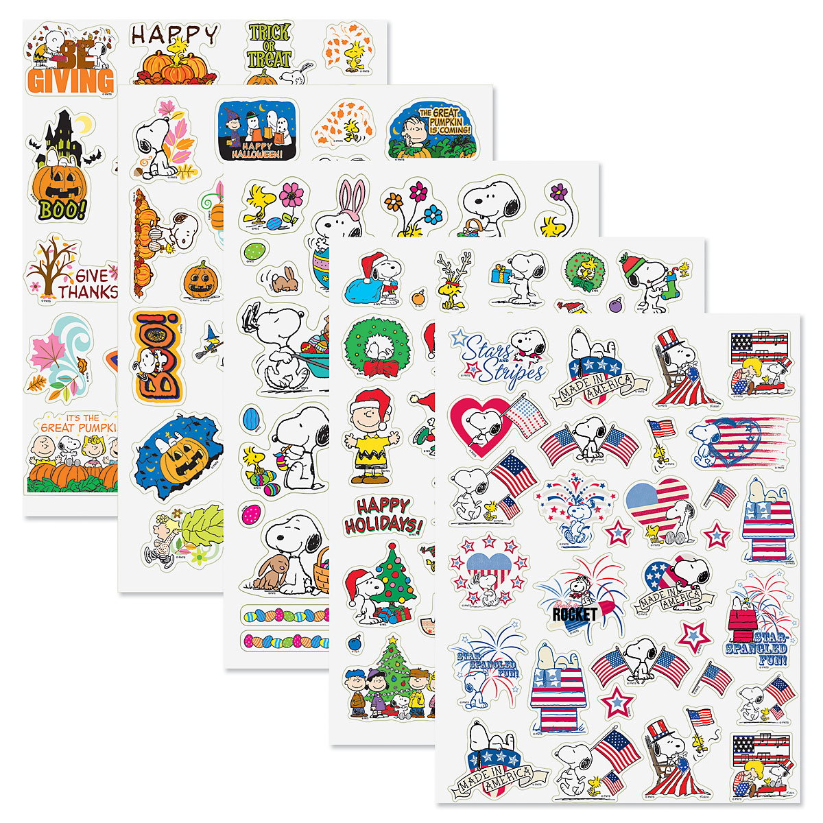 Image of PEANUTS® Seasonal Sticker Value Pack