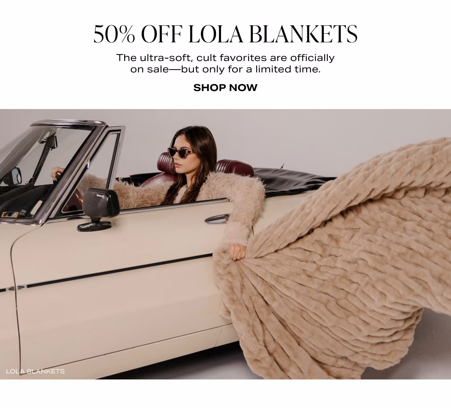 Shop 50% Off Lola Blankets