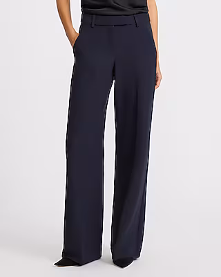 Editor Mid Rise Trouser in Studio Stretch Twill