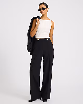 Editor Mid Rise Utility Trouser in Studio Stretch Twill