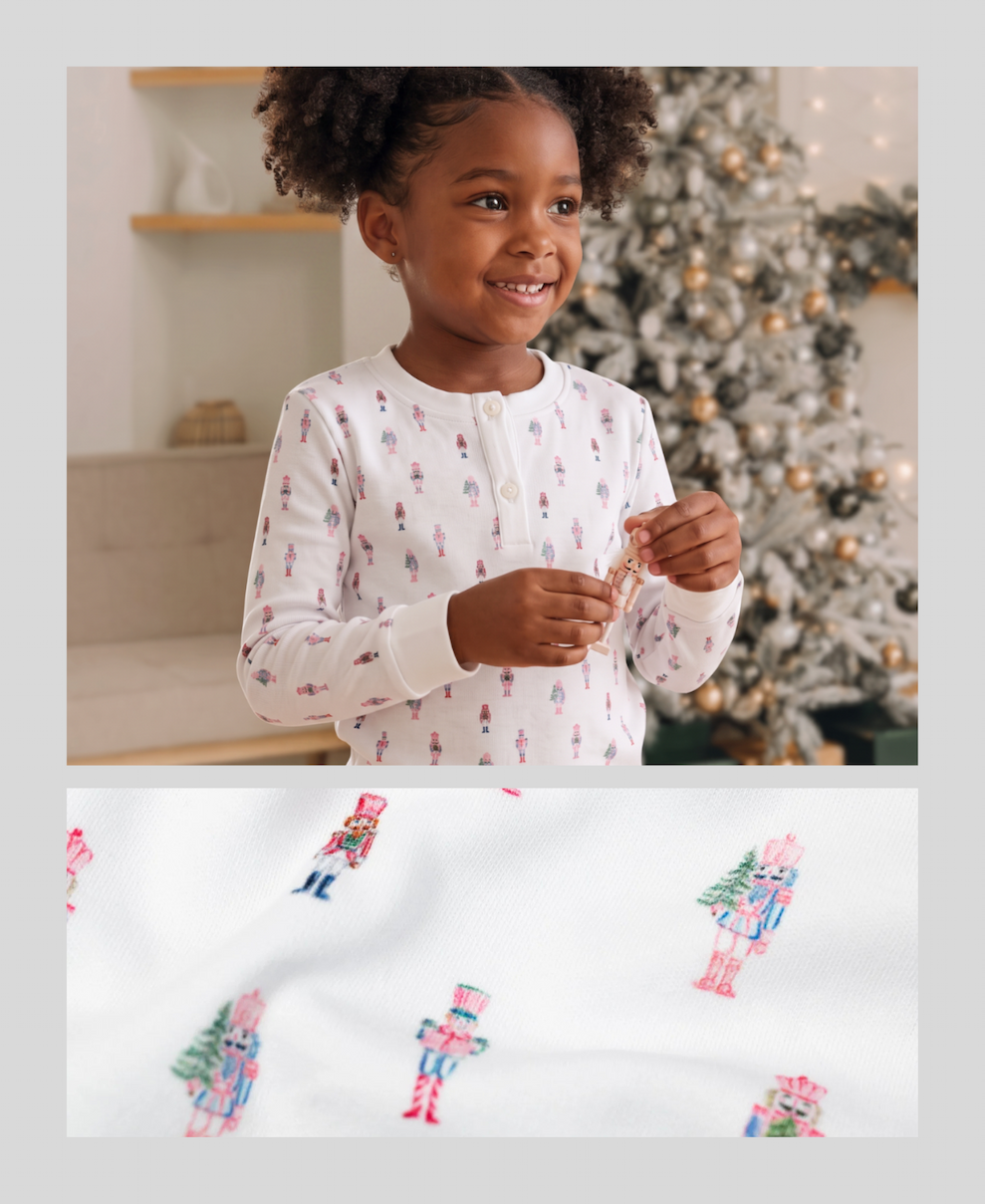 Watercolor Nutcracker Pajama