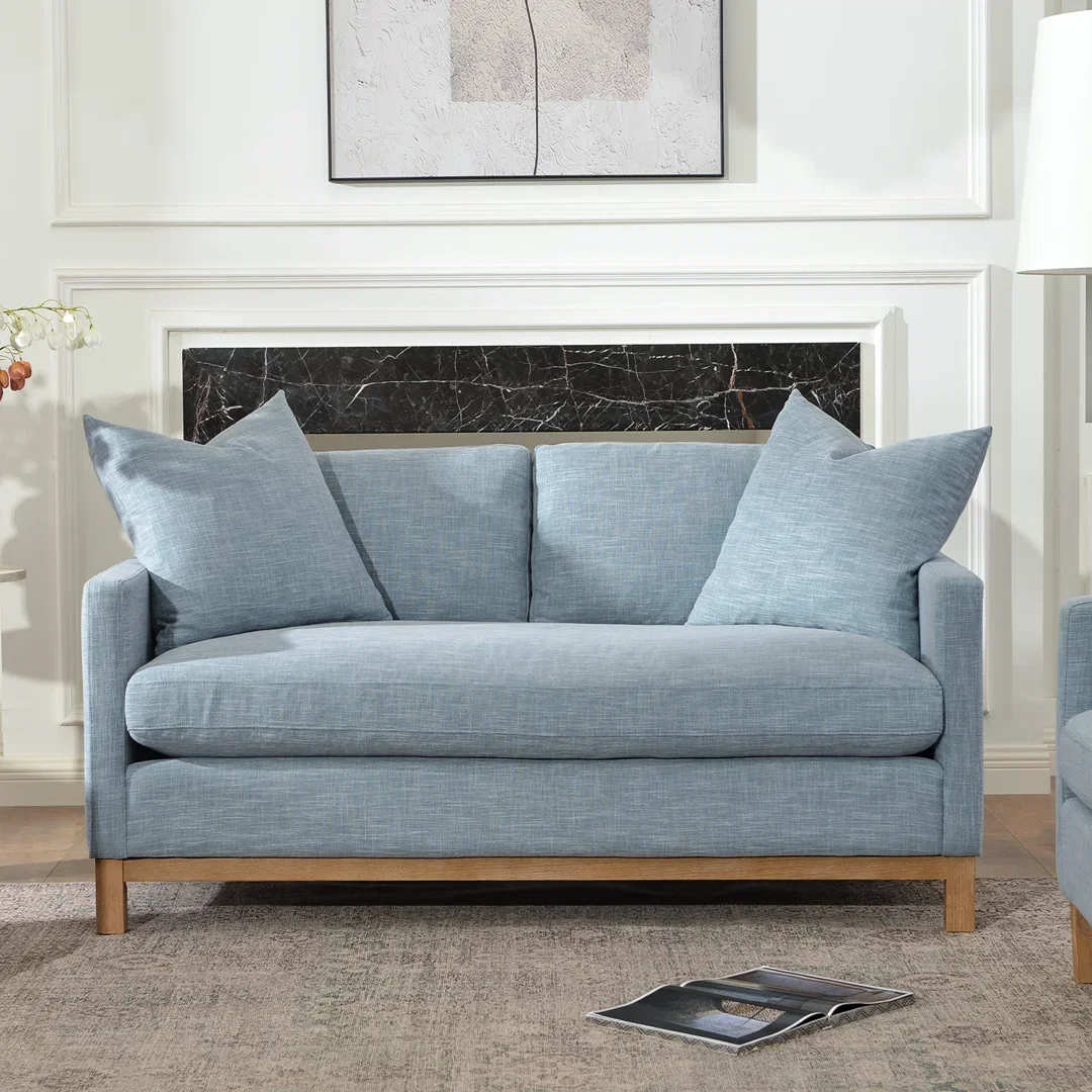 Cami 64" Linen Loveseat