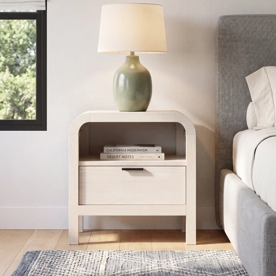 Essie 1-Drawer Nightstand