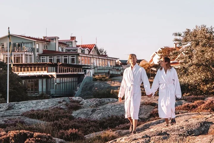 För 2: Boende, spa och middag på Smögen Hafvsbad