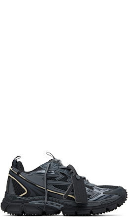 Black 'Be Right Back' Sneakers - Off-White