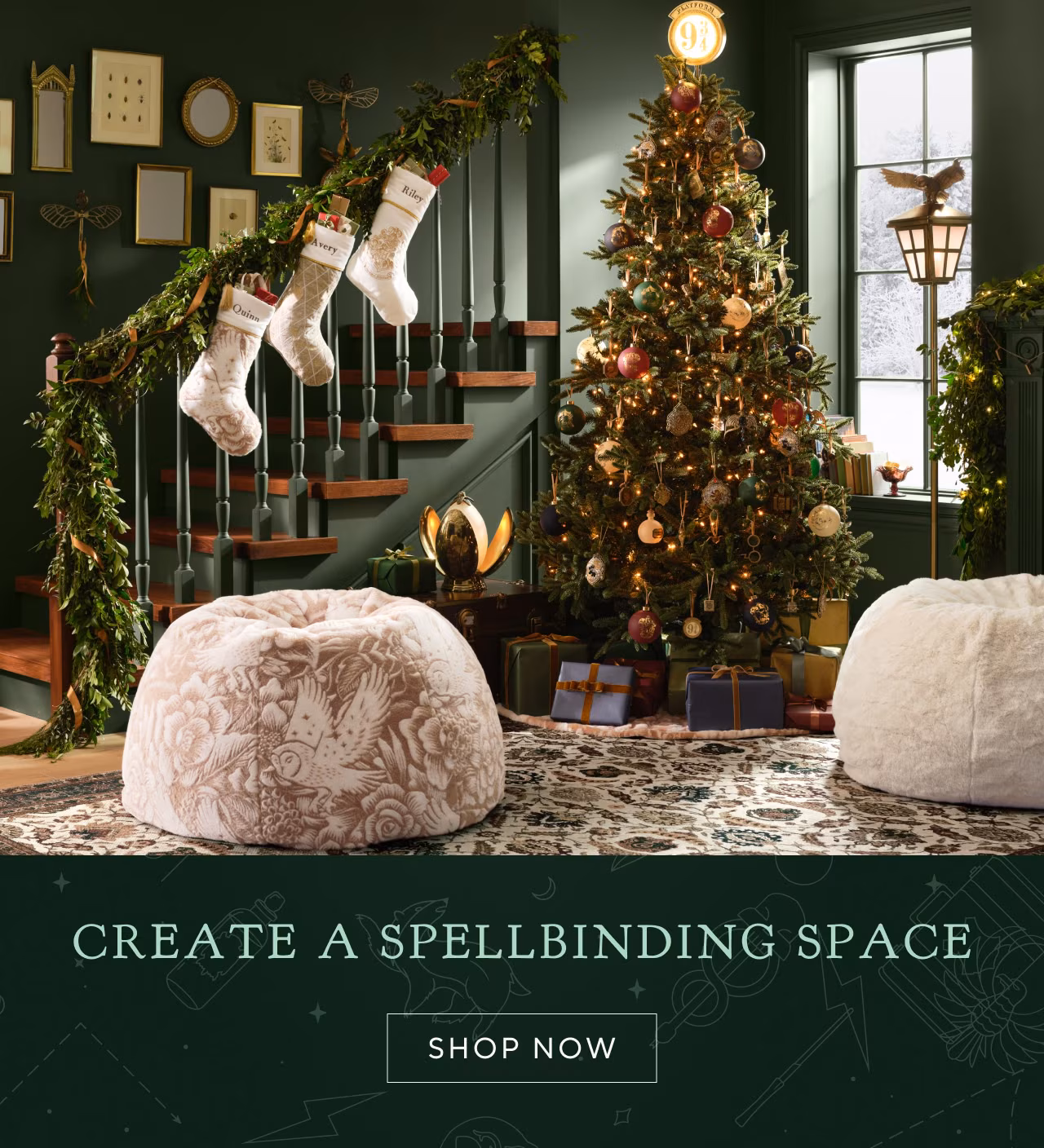 Create a spellbinding space